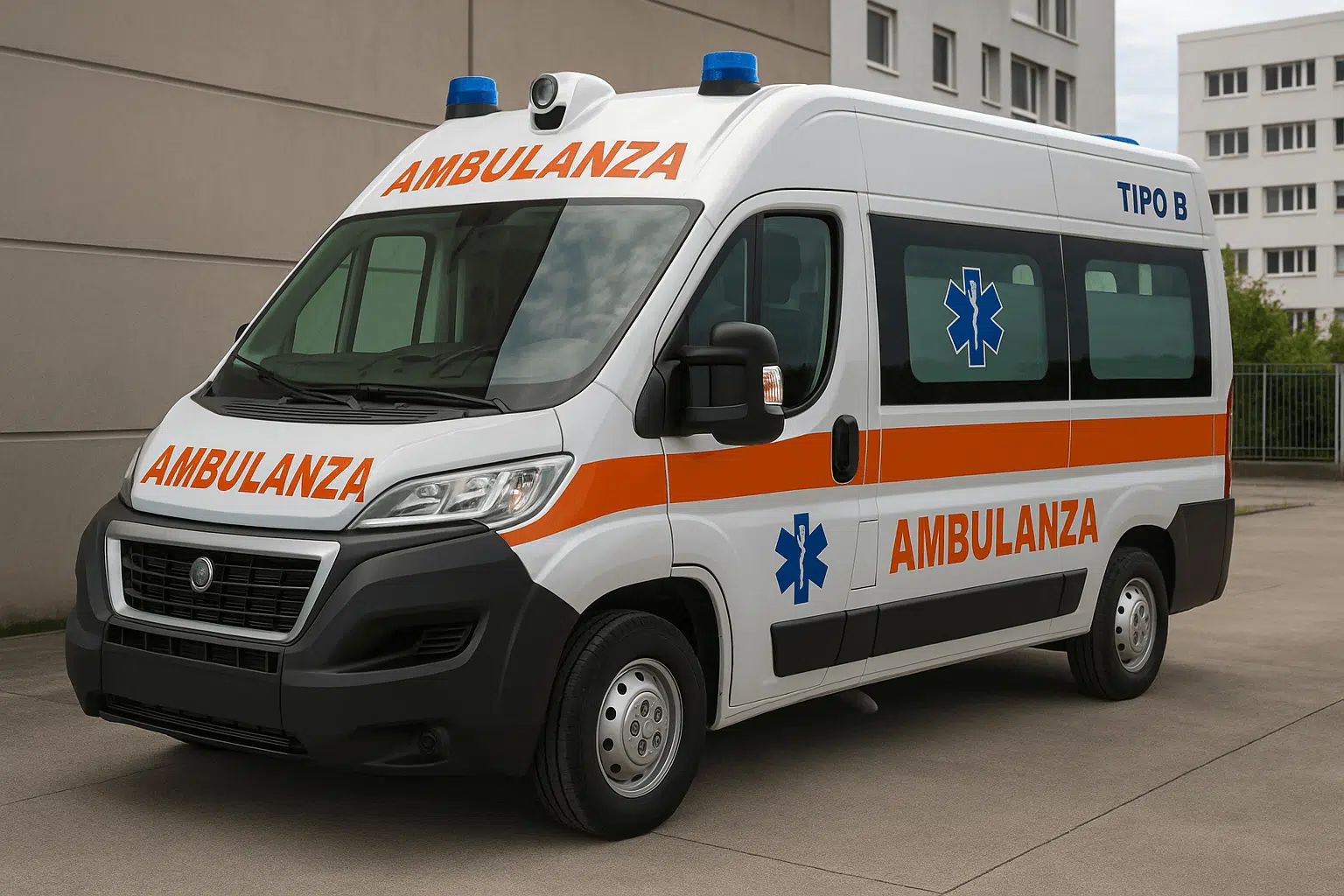  le ambulanze tipo B 